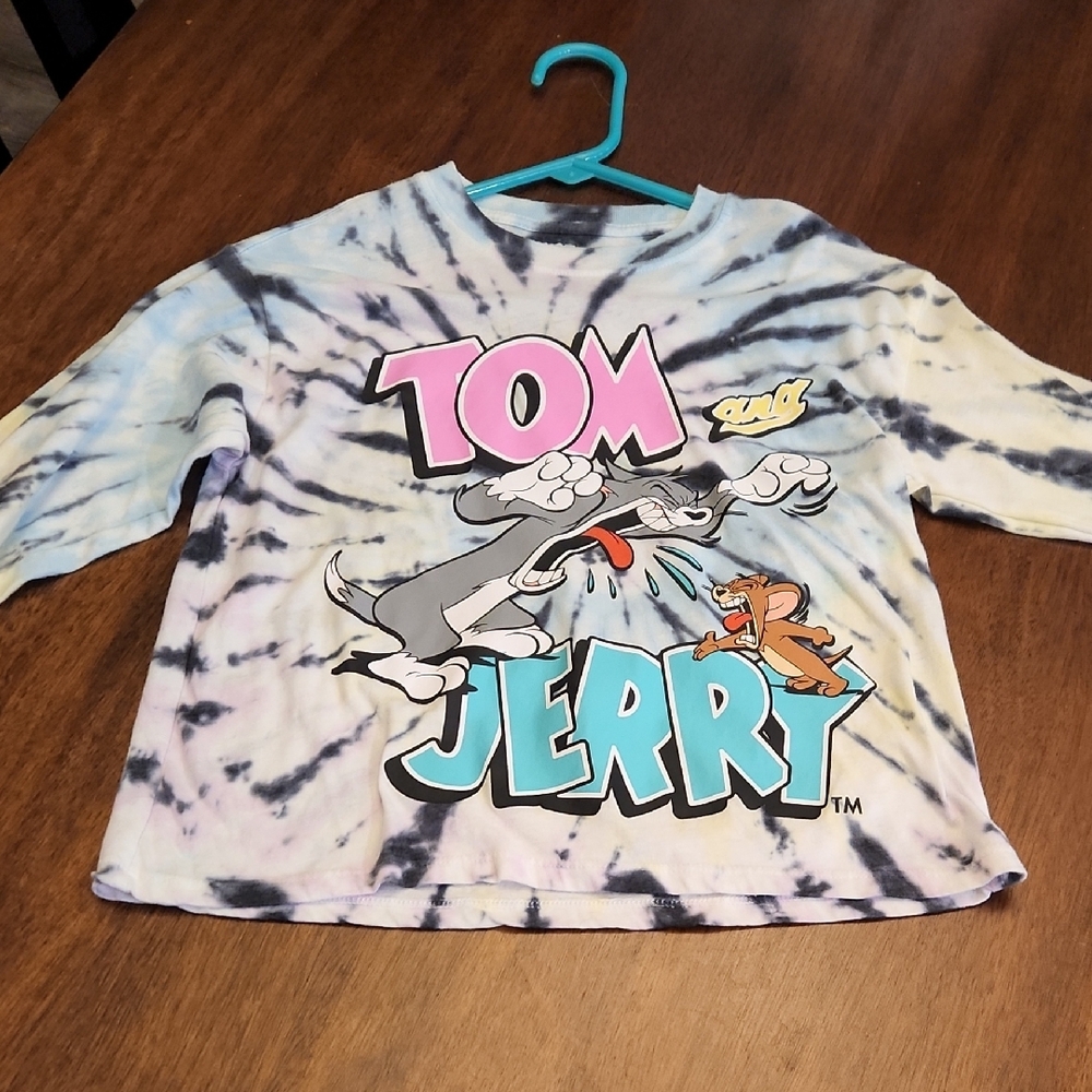 Tom & Jerry Tie-Dye Kids Shirt